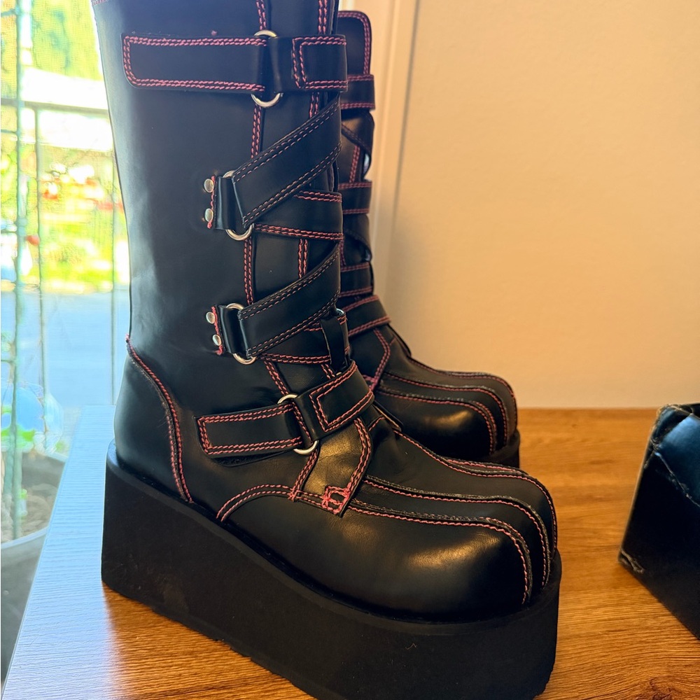 Demonia Clash 435 Boots Size 7 - Picture 8 of 10